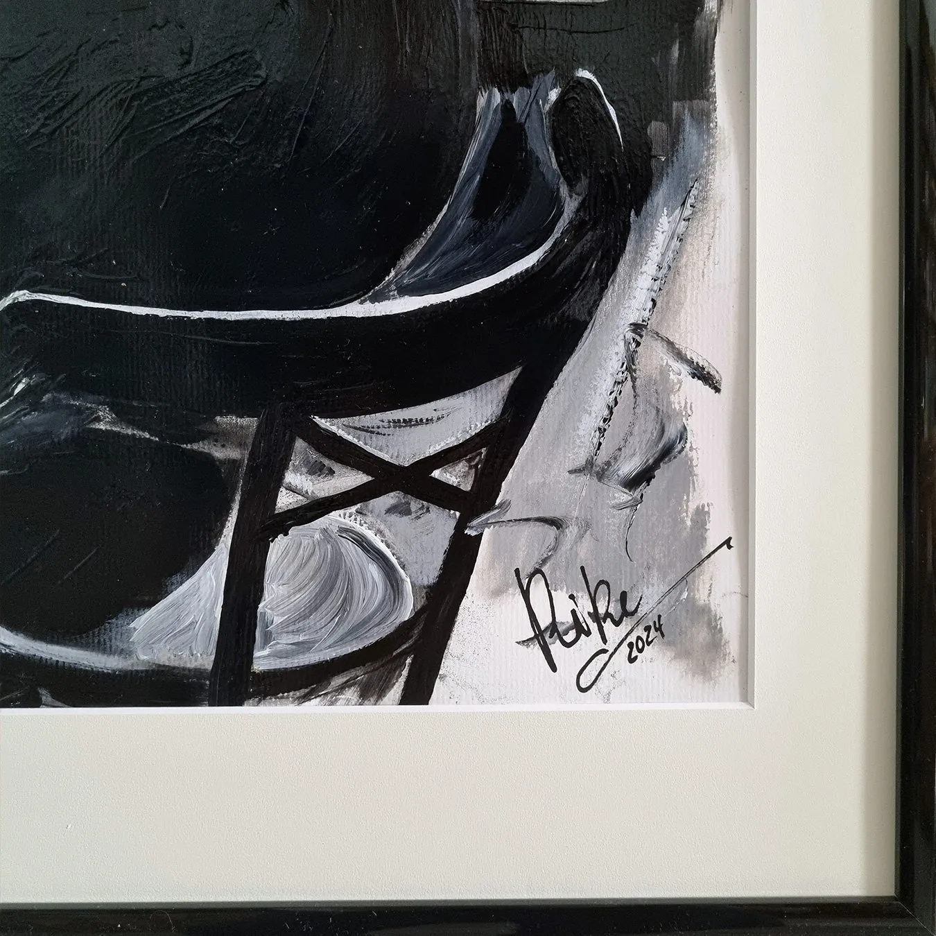 Signet auf Kunstwerk von Rike WolkeSieben