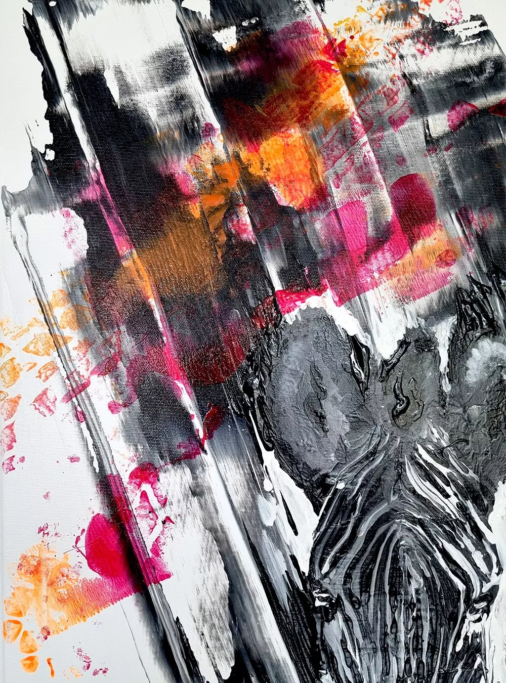 Detail Kunstwerk von Rike WolkeSieben